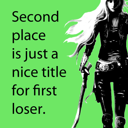 second place is first loser