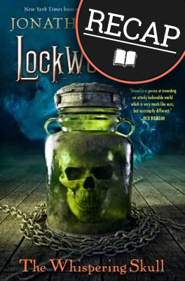 What happened in The Whispering Skull (Lockwood & Co. #2)?