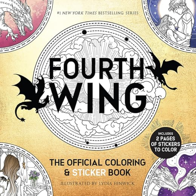 fourth Wing coloring book