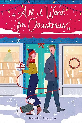 all I want for christmas, a holiday romance novel for teens