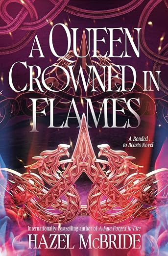 A queen crowned in flames